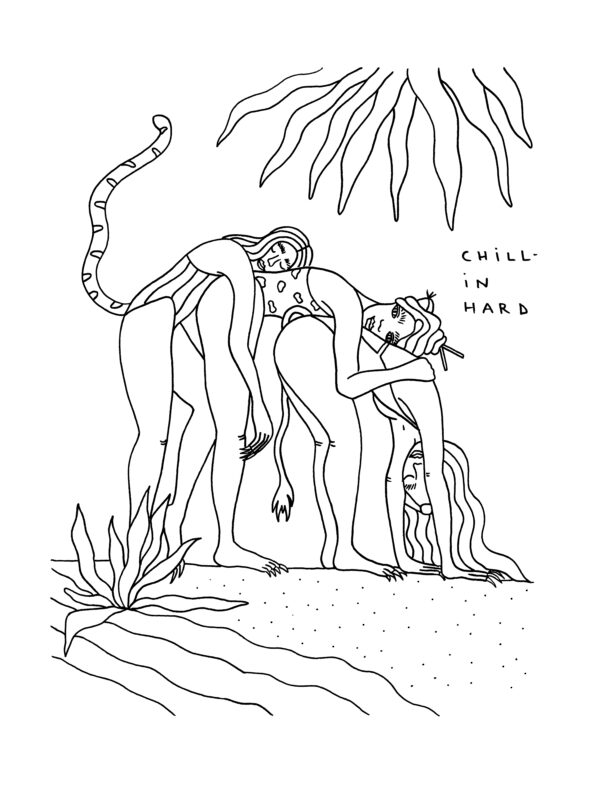 HARDNESS OF CHILL, ART PRINT BY NETUPSKAYA