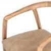 DINING CHAIR TEAKWOOD AND LEATHER - Image 2