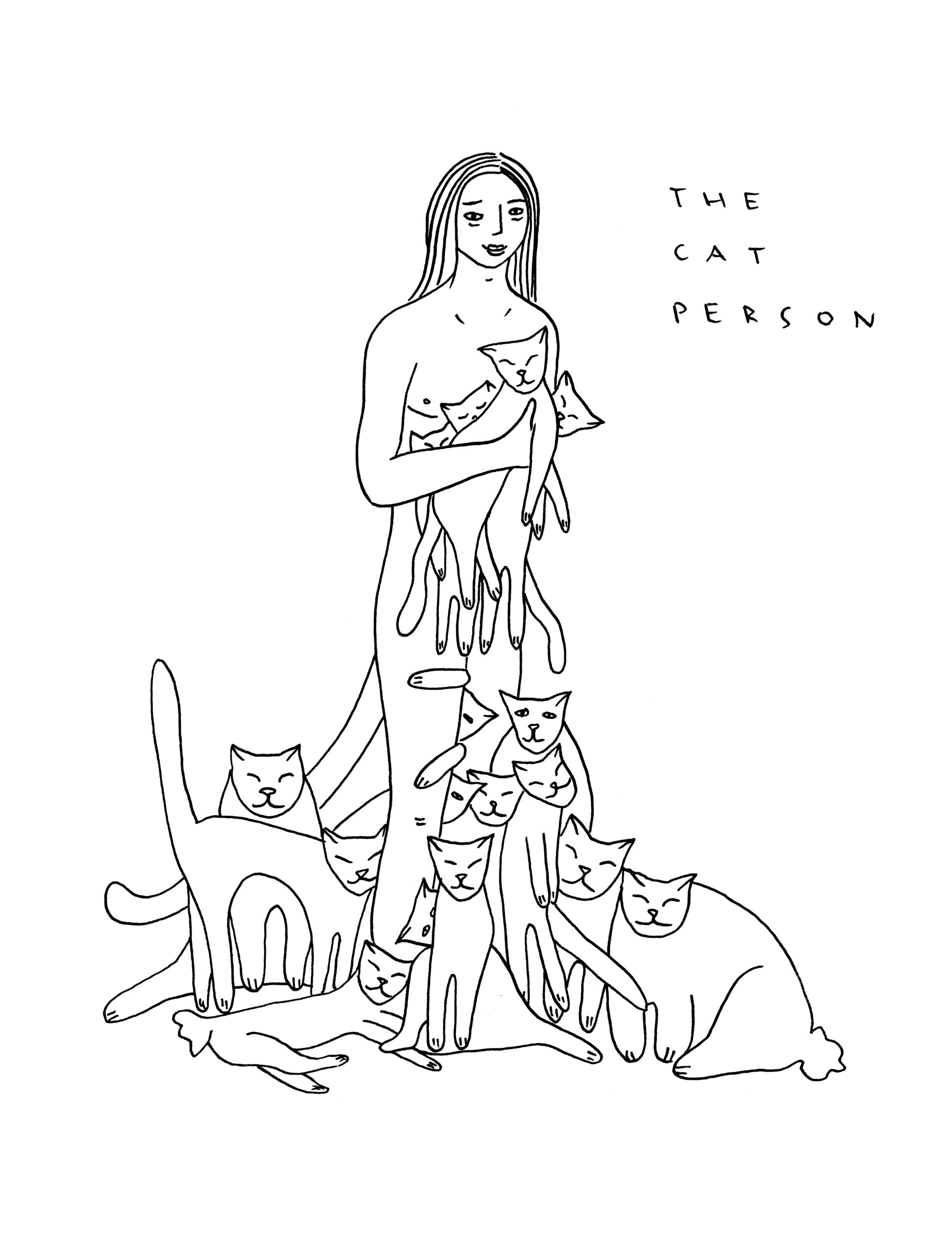 MEOW, ART PRINT BY NETUPSKAYA